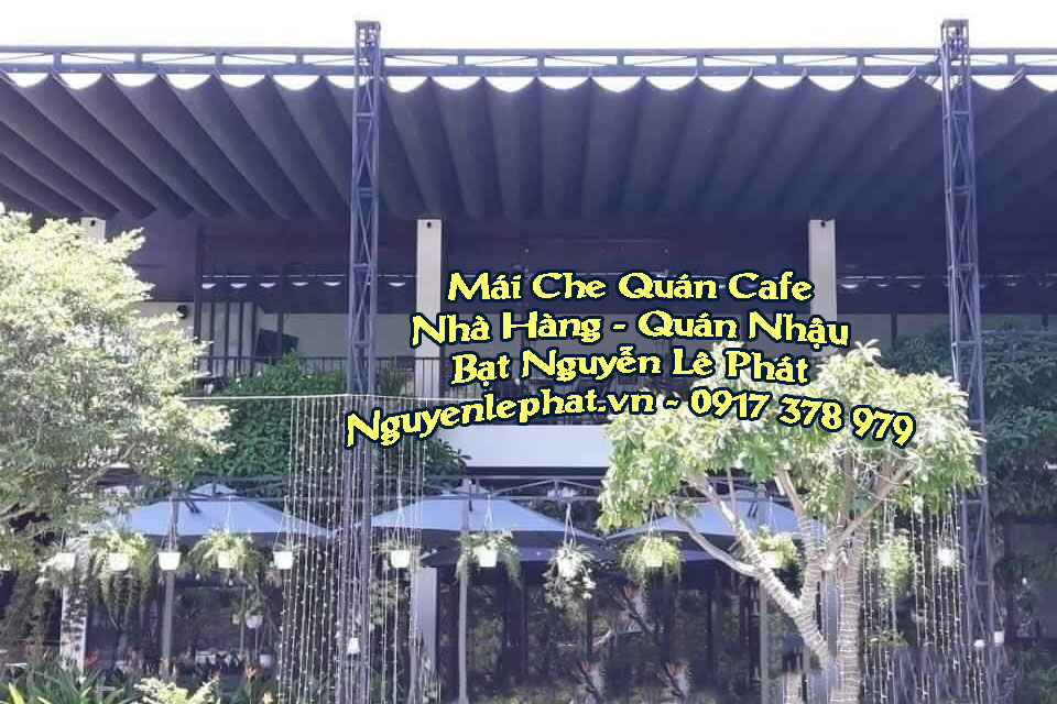 Mái tôn cho quán cà phê